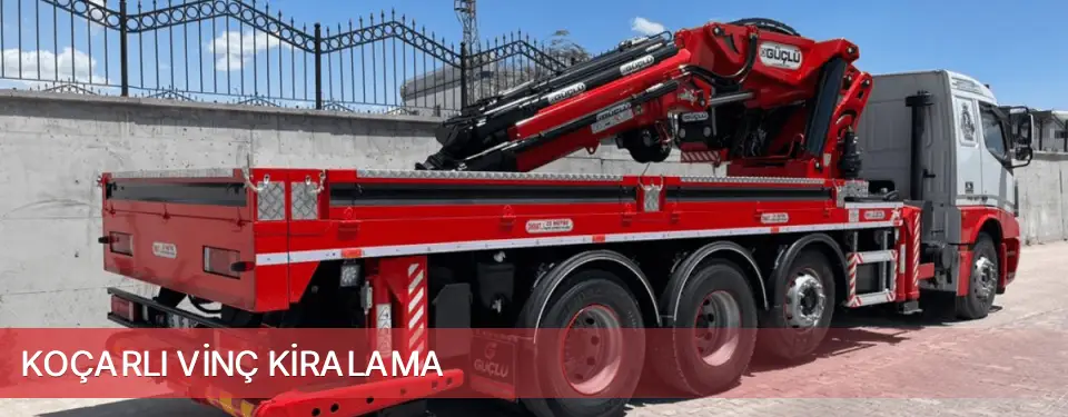 Koçarlı İlçemi Vinç Kiralama